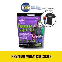 DOUBLE F PREMIUM WHEY ISO 2KG PROTEIN POWDER WITH FREEGIFT