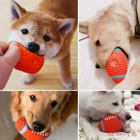 狗狗玩具耐咬大型犬發聲球磨牙互動訓練寵物【櫻田川島】