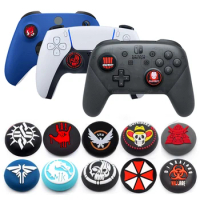 Cool Game Silicone Thumb Stick Grip Cap Joystick Cover For Sony PS5 PS4 PS3 Xbox One Slim Series X/S Switch Pro ThumbStick Case