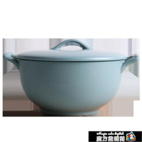 泡面碗湯碗帶蓋陶瓷創意水果沙拉碗家用吃米飯碗微波爐烤碗日式