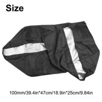 For Weber 9010001 Grill Cover 101*49*25cm Dustproof Grill Supply Waterproof 210D Oxford Cloth Practical High Quality