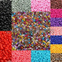 12000pcs 2mm Cezch Glass Seed Beads Jewelry Finding Spacer Beads Solid Color DIY glass micro beads mix colors