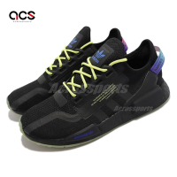 Adidas 休閒鞋 NMD R1 V2 男鞋 黑 紫 黃 夜光鞋底 Boost 運動鞋 愛迪達 GY8282