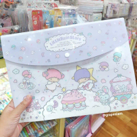 สินค้าแนะนำ แฟ้ม Sanrio แฟ้มใส่เอกสาร แฟ้มกระดุม ขนาด A4 จากญี่ปุ่นแท้100%