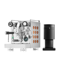 【Rocket Espresso】Appartamento 半自動義式咖啡機(家用型/金銀任選)+ FELLOW OPUS 錐刀磨豆機 APPATW