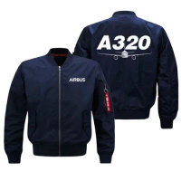 New Pilot Jacket Ma1 Bomber Jacket Man Coats Jackets Super Airbus A320 Spring Autumn Winter Mens Jackets Coats S-8XL