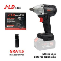 MJ JLD 88VF Brushless Impact baterai 13MM Mesin Baterai bor Impact Cordless Impact wrench torsi besa