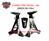 Combo Yếm Trong và Mặt Nạ 3 Lỗ Lắp Đặt Sirius 50 - Sirius 110 - Nhựa Nguyên Sinh Nhiều Màu Sắc Phụ K
