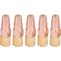 Bộ 5 mũi hàn oxy-propan bằng đồng thau cho máy hàn H01/6