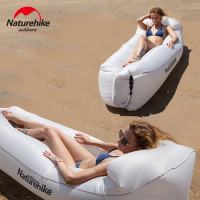 Naturehike Air Sofa Portable Waterproof Sleeping Bag Ultralight Outdoor Inflatable Mattress Air Bed Summer Beach Air Mattress