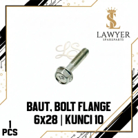 Baut Kunci 10 Bolt Flange 6x28 PCX 125 BeAT K1A Genio Revo