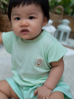 Bibop Baju Bayi Anak Oblong Polos Warna Uniseks