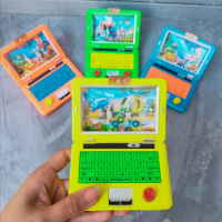 water Game Cincin Ring Game Air Karakter Dino-PSP-LAPTOP Anak Hadiah Kotak Mainan Plastik