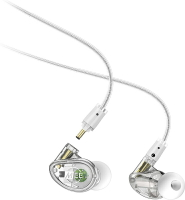 [9美國直購] 耳機 MEE Professional MX3 PRO Customizable Noise-Isolating Universal-Fit Modular Musician’s in-Ear Monitors (Clear)