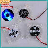 【Cynthia】4010 DC 5v 12v 24v Kipas Penyejuk LED Galas Hidraulik Pemancar Cahaya 2pin
