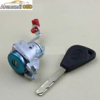 Best Quality For Peugeot 307 Car Door Lock Replacement With Key Front Left car lock Central door lock free shipping
