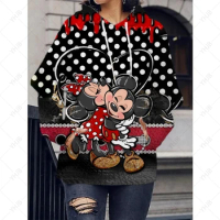 Disney Mickey Mouse 3D Hoodie Women's Hoodie Suit Mickey Yoga Pants  Sweatpants Fashion Sports Suit