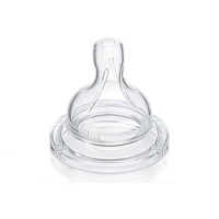 Avent Silicone Nipple Avent Teats for Avent Bottles Airflex BPA Free - 0M+