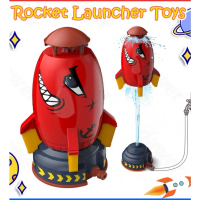 Mainan Roket Air Water Rocket Jet Sprinkler Roket Percikan Terbang Bermain Mainan Air Outdoor