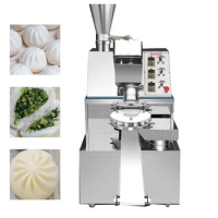 High Efficiency Siopao Baozi Bun Maker Automatic Soup Dumpling Machine Grain Product Momo Steamed Bun Making Machines