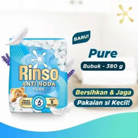 [Kemasan Ekonomis] Rinso Baru Detergen Bubuk Varian Pure 380g