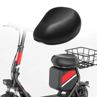 Bike Saddle Seat Bike Seat Classic PU Leather Replacement, Shockproof