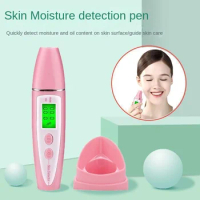 Precise Detector LCD Digital Skin Oil Moisture Tester for Face Skin Care with Bio-technology Sensor Lady Beauty Tool Spa Monitor