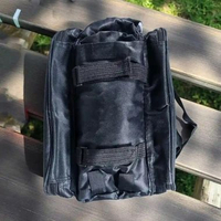 Bicycle Tas Sepeda Rear Carrier Bag 600D Polyester 8L - 14024, Anti Air & Strap Perekat IH Hitam