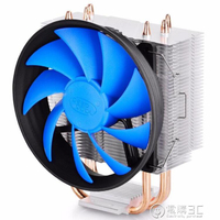 免運 九州風神玄冰300CPU散熱器熱管1155/775/AMD/I5電腦CPU風扇超靜音 雙十一購物節