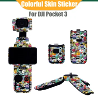 Decal Skin For DJI Pocket 3 Anti-Scratch Camera Sticker Protective Cover Film For DJI Osmo Pocket 3 Camera Accessories