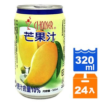 CHOOSER 俏思 芒果汁 320ml (24入)/箱【康鄰超市】