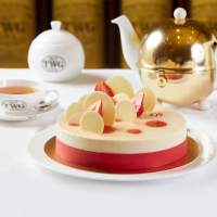 【TWG Tea】茶意永恒草莓香草慕斯蛋糕 提貨券(7吋)
