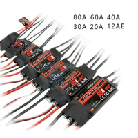 12A 15A 20A 30A 40A 50A 60A 80A ESC Speed Controller With UBEC For RC Airplanes Helicopter Drone Compatible Hobbywing Skywalker