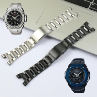 For Casio G-Shock Watch Band GST-W300/B100/S130/400G Metal Strap Stainless Steel Watch band Bracelet