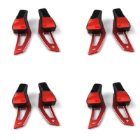 8X Steering Wheel Shift Paddle For-Golf 6 Mk5 Mk6 Jetta R20 R36 Cc Scirocco Shifter Extension(Red)