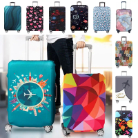 Luggage Cover Luggage Compartment Stretch Fabric Suitcase Protector Baggage Dust Case Cover Durable