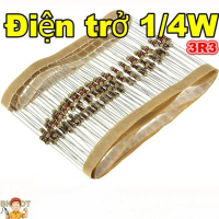 Điện trở 3R3 1/4W túi 100c