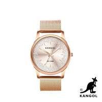 【KANGOL】英國袋鼠│經典星辰碎鑽腕錶 / 手錶 / 腕錶 - KG73534-06Z(玫瑰金)