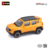 Bburago 1.43 Street Fire Asst - Jeep Renegade - Orange