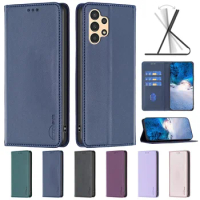 For Samsung A52 A12 A32 Case Luxury Magnet Flip Phone Case on For Samsung Galaxy A52s A 52 A12 A72 A22 A32 A42 5G Leather Cover