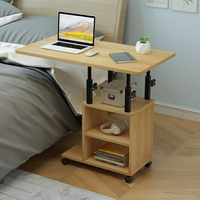床邊桌可行動簡約小桌子臥室家用學生書桌簡易升降宿舍懶人電腦桌
