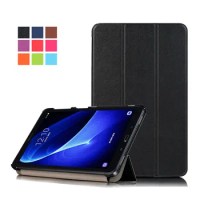 For Samsung Galaxy Tab A 10.1 SM-T580 SM-T585 Case Folding Stand Magnetic Tablet Cover for Samsung Galaxy Tab A 6 A6 2016 Case