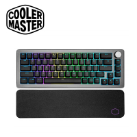 酷碼Cooler Master CK721 青軸無線RGB英文機械式鍵盤(太空灰)