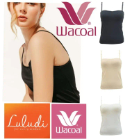 Tanktop Bra Wacoal Luludi M L Ll Pakai Busa Tanpa Kawat K121 Katun Super Soft Camisole K121 Camisol