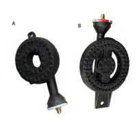 orifice For Clay pot stove Gas stove cast iron propane burner parts cast iron propane burner head with cast iron fitting