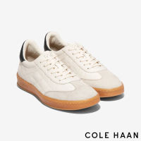 【Cole Haan】GP BREAKAWAY SNEAKER 復古絎縫 休閒足球鞋 男鞋(象牙白-C38049)