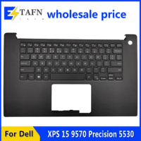 New Original For Dell XPS 15 9570 Precision 5530 Laptop Palmrest Case Keyboard US English Version Upper Cover