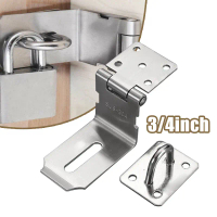 Overpal Stainless Steel Gembok - Siku Bengkok, Cantolan, Hasp Lock