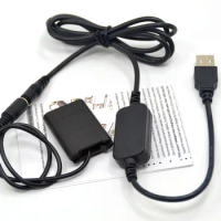 USB Cable DK-X1 DC Coupler NP-BX1 NPBX1 Dummy Battery for Sony DSC RX1 RX1R RX100 II III VI RX1