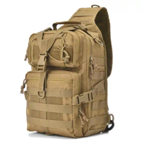 Tactical Sling Bag Pack Military Rover Shoulder Sling Backpack Molle Assault Range Bag EDC Diaper Bag Day Pack for Men